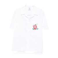 Camasi Casablanca Logo Short-Sleeved Shirt Barbati