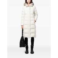 Geci de iarna Moorer Dama - Geci de iarna Moorer Moorer Zagara Long Hooded Down Jacket Beige Femei (BM 18909255) - B-mall.ro