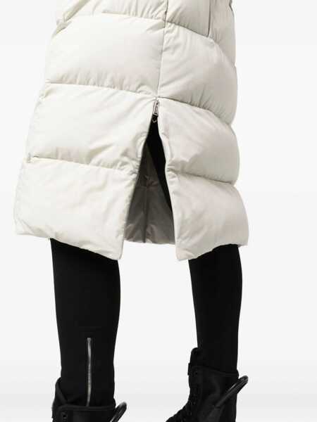 Geci de iarna Moorer Moorer Zagara Long Hooded Down Jacket Beige Femei (BM 18909255) 4