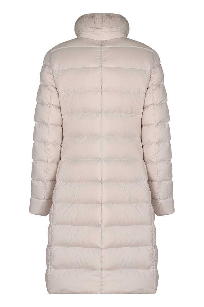 Geci de iarna Moorer Moorer Vetiver Long Down Jacket Beige Femei (BM 18909270) 2