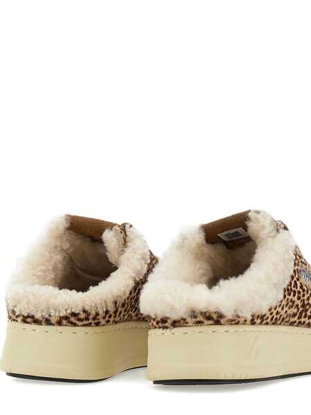 Sneakers AUTRY Autry Sneakers Medalist Mule Leopard-Print Sneakers YELLOW Femei (BM 18909390) 5