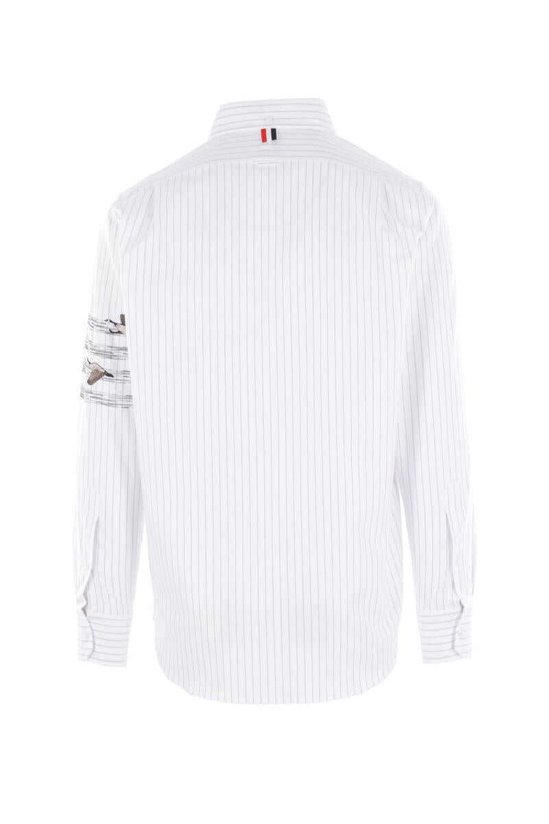 Camasi Thom Browne Thom Browne Shirts Grey Barbati (BM 18909405) 2
