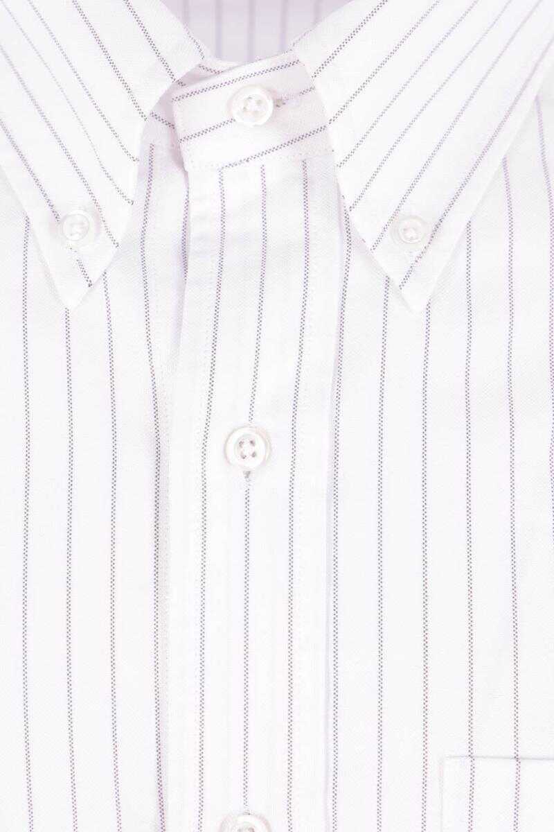 Camasi Thom Browne Thom Browne Shirts Grey Barbati (BM 18909405) 4