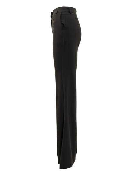 Pantaloni casual ACTUALEE Actualee Actualee Black Flared Pants Black Femei (BM 18909573) 3