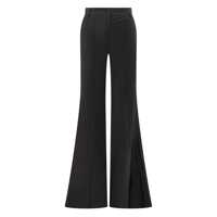 Pantaloni casual Actualee Actualee Black Flared Pants Femei