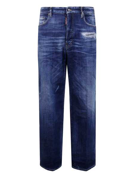 Pantaloni DSQUARED2 DSQUARED2 Pants 5 Pockets NAVY BLUE Barbati (BM 18909909) 1