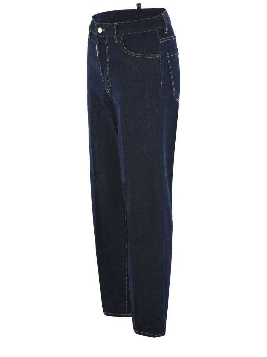 Blugi DSQUARED2 DSQUARED2  Jeans Blue Femei (BM 18909918) 2