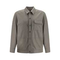 Camasi Brioni Wool Cloth Overshirt Barbati