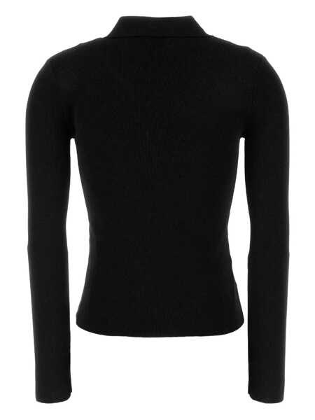 Tricouri Polo A.P.C. A.P.C. Polo Black Femei (BM 18910194) 2