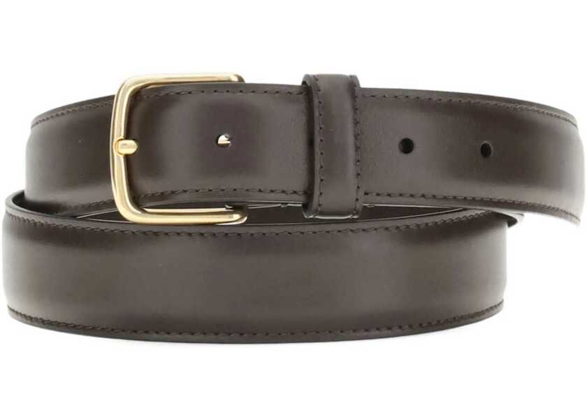 Curele THE ROW Classic Belt DARK BROWN ANG Femei (BM 18910528) 2