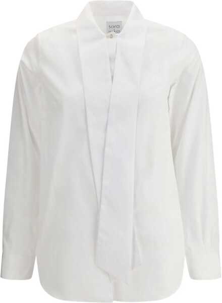Camasi casual SARA ROKA Cotton shirt WHITE Femei (BM 18910537) 1