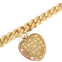 Bratari Dama - Bratari Valentino Garavani Coeur Royal chain Bracelet ORO/ROSSO Femei (BM 18910543) - B-mall.ro