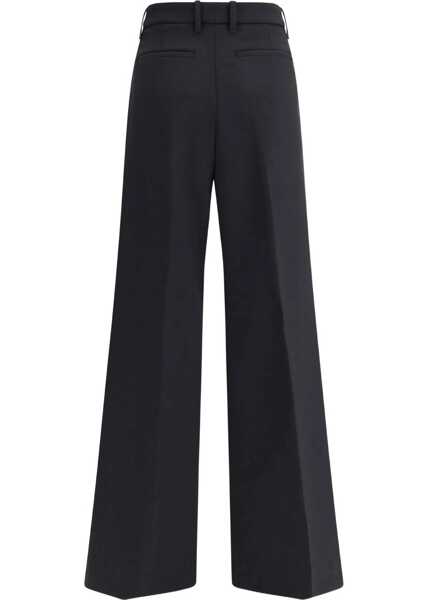 Pantaloni casual True Royal Karol Pants NERO Femei (BM 18910603) 2