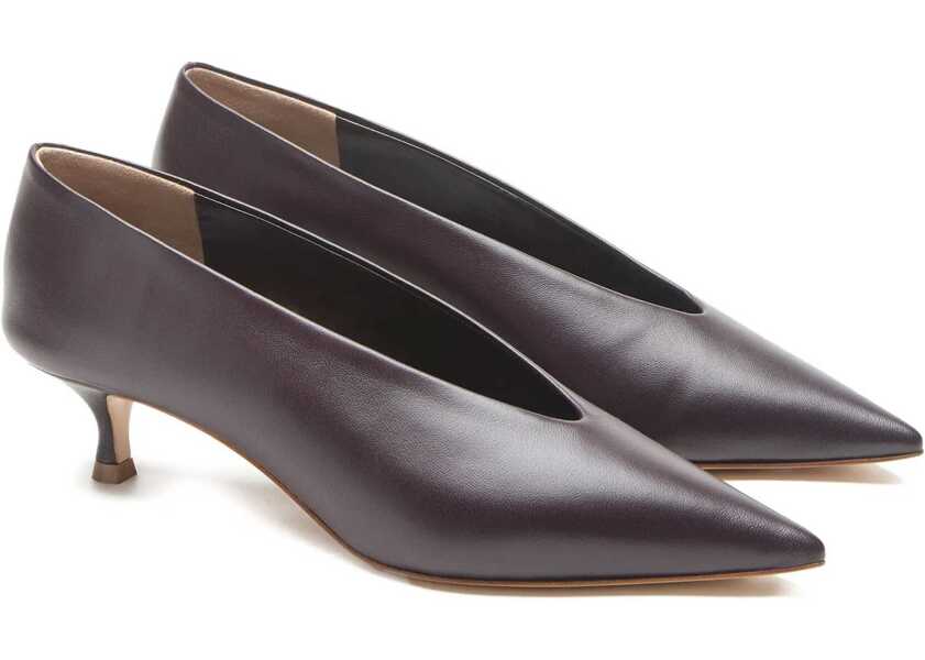 Pantofi cu toc Le Monde Bryl Babouche Pumps PLUM Femei (BM 18910627) 2