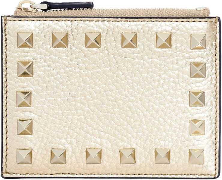 Portofele Valentino Garavani Rockstud Coin Purse MEKONG Femei (BM 18910696) 1