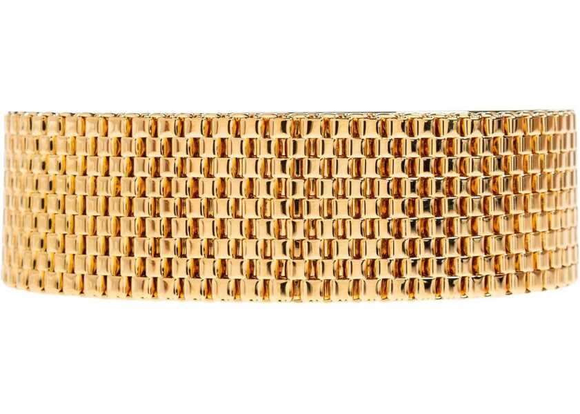Bratari Jil Sander Bracelet refined mesh texture GOLD Femei (BM 18910750) 2
