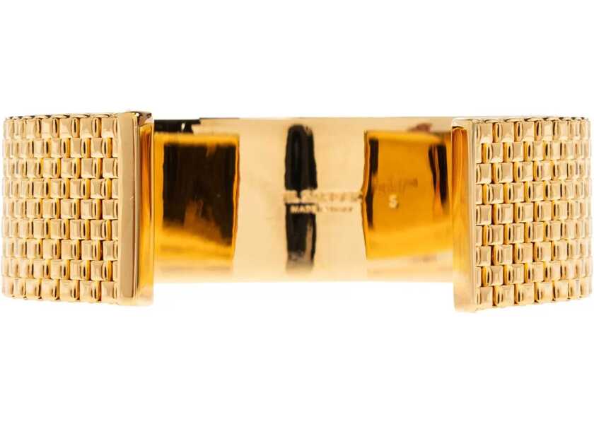 Bratari Jil Sander Bracelet refined mesh texture GOLD Femei (BM 18910750) 4