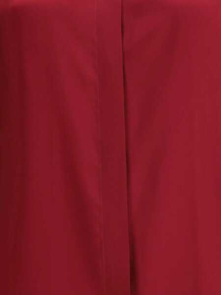 Camasi casual CRIDA MILANO Feltre silk Shirt BORDEAUX Femei (BM 18910783) 3
