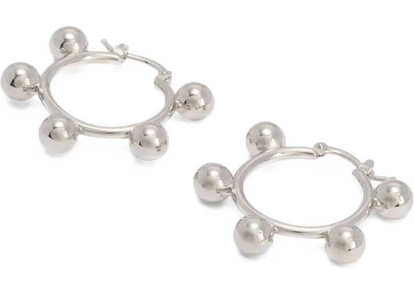 Cercei Jil Sander Hoop Earrings SILVER Femei (BM 18910795) 3