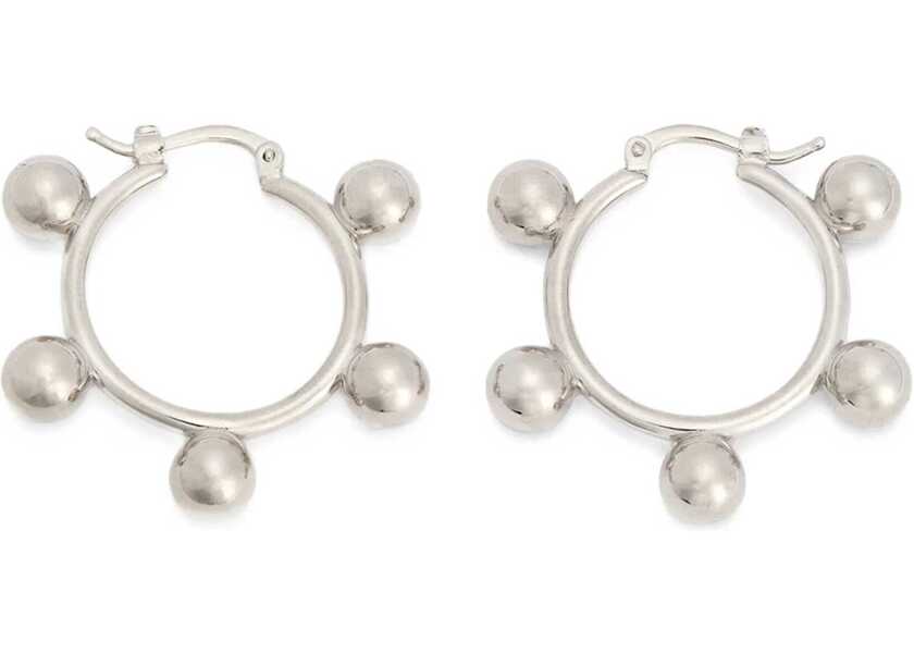 Cercei Jil Sander Hoop Earrings SILVER Femei (BM 18910795) 1