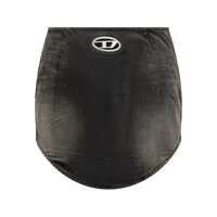 Fuste Diesel Diesel Black Denim Miniskirt Vintage Effect Femei