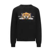 Pulovere Kenzo Kenzo Men'S Black Sweater With Tiger Barbati