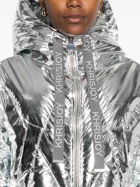 Geci KhrisJoy Khrisjoy Jackets SILVER Femei (BM 18912150) 5