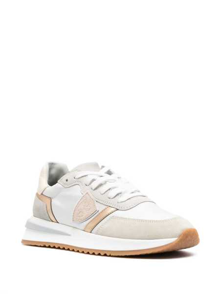 Sneakers Philippe Model Philippe Model Technical Fabric And Suede Sneakers White Femei (BM 18912540) 2