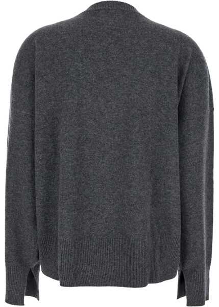 Pulovere LOULOU DE SAISON Cashmere Sweater CHARCOAL Femei (BM 18912649) 2