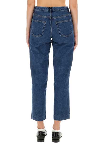 Blugi skinny A.P.C. New Sailor Pants BLUE Femei (BM 18912673) 3