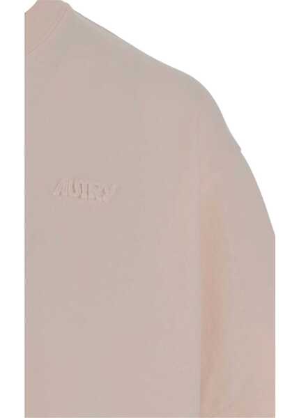 Tricouri AUTRY T-Shirt With Matching Logo WHITE Femei (BM 18912691) 3