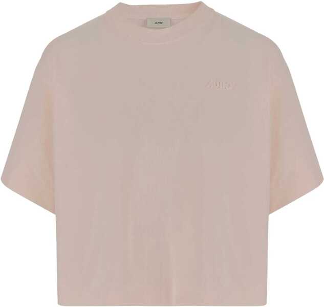 Tricouri AUTRY T-Shirt With Matching Logo WHITE Femei (BM 18912691) 1