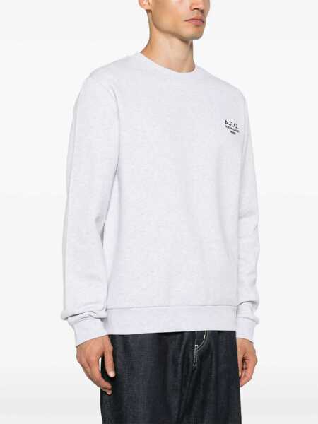 Bluze de trening A.P.C. Rue Madame Sweatshirt With Logo GREY Femei (BM 18912712) 3