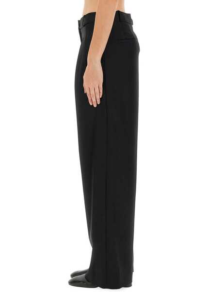 Pantaloni casual LOULOU DE SAISON Pants Sbiru BLACK Femei (BM 18912739) 4