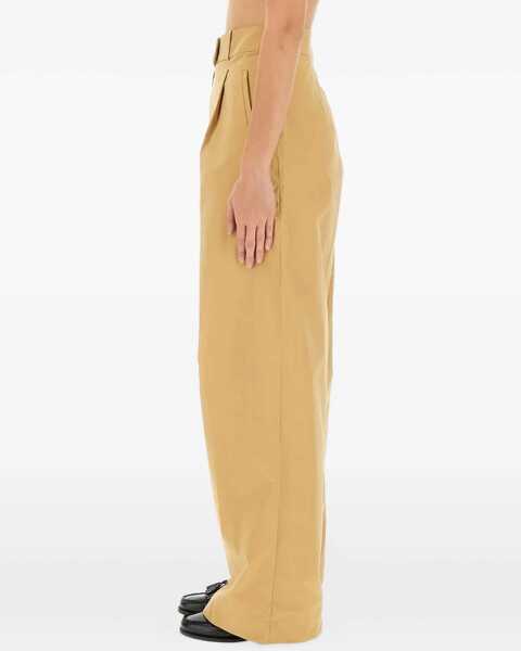 Pantaloni casual A.P.C. Pants Veronica YELLOW Femei (BM 18912745) 3