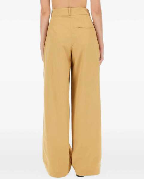 Pantaloni casual A.P.C. Pants Veronica YELLOW Femei (BM 18912745) 4
