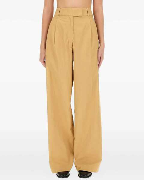 Pantaloni casual A.P.C. Pants Veronica YELLOW Femei (BM 18912745) 1