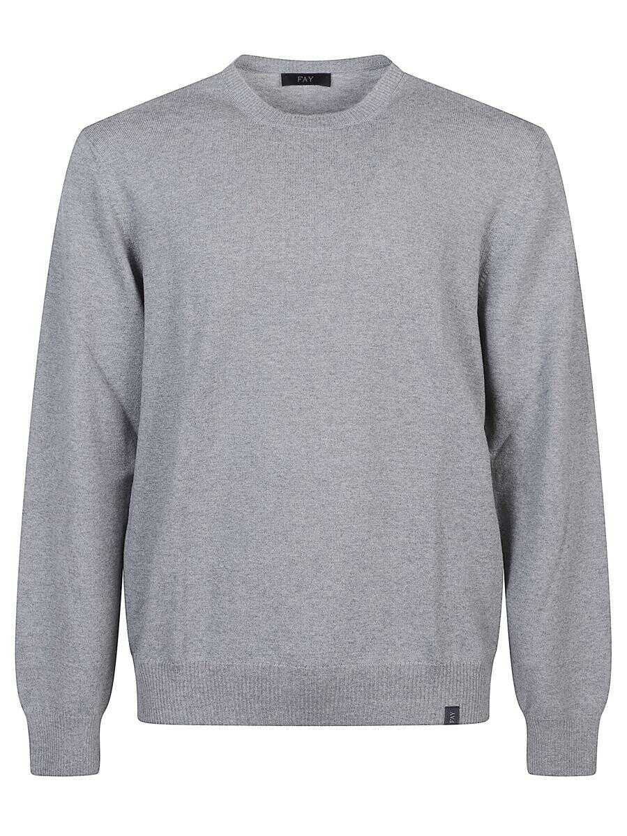 Pulovere Fay Fay Sweater WHITE Barbati (BM 18913788) 1