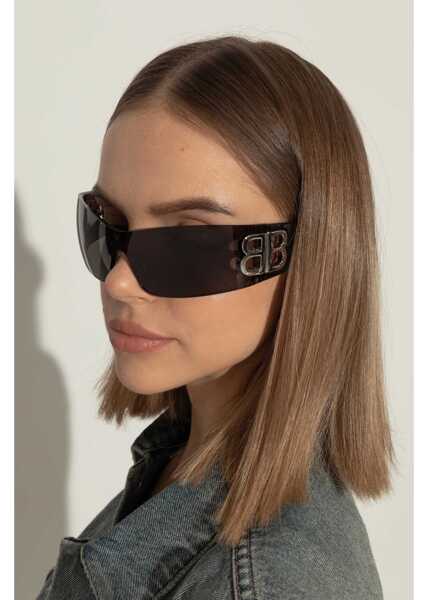 Ochelari de soare Balenciaga Bossy Mask Sunglasses BLACK Femei (BM 18913972) 2
