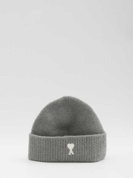 Caciuli AMI Paris Ami De Coeur Beanie GREY Barbati (BM 18914026) 1