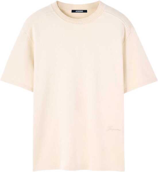Tricouri JACQUEMUS Fino T-Shirt BEIGE Barbati (BM 18914047) 1