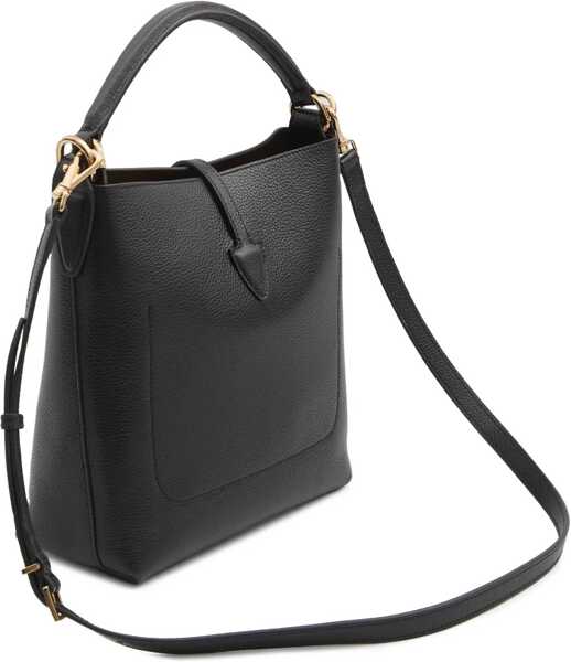 Genti de mana TODS T Timeless Mini Bucket Bag BLACK Femei (BM 18914098) 3