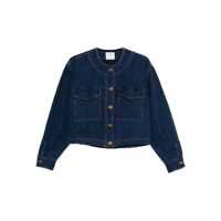Geci Forte_Forte Denim Cotton Overshirt Femei