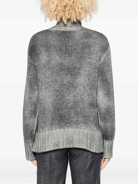 Pulovere AVANT TOI Avant Toi Cashmere Turtle-Neck Jumper GREY Femei (BM 18915534) 4