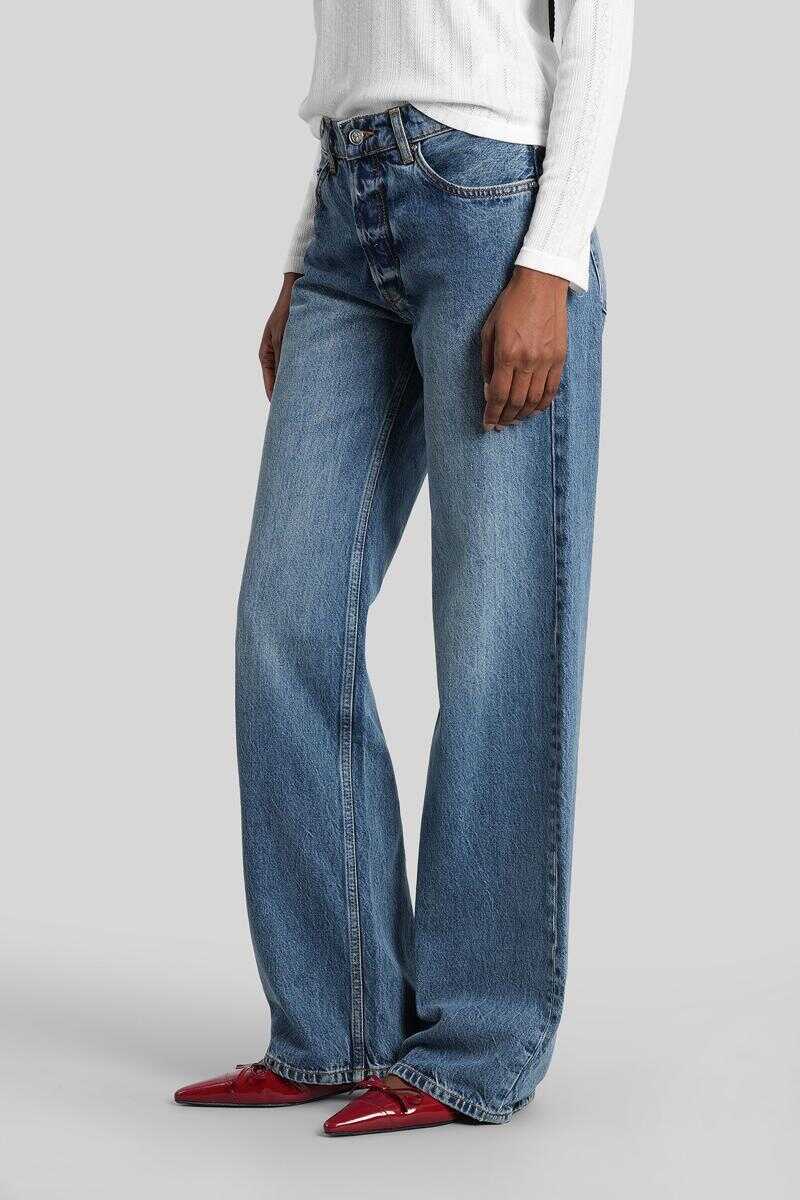 Blugi ANINE BING Anine Bing Hugh Jeans BLUE Femei (BM 18916230) 4