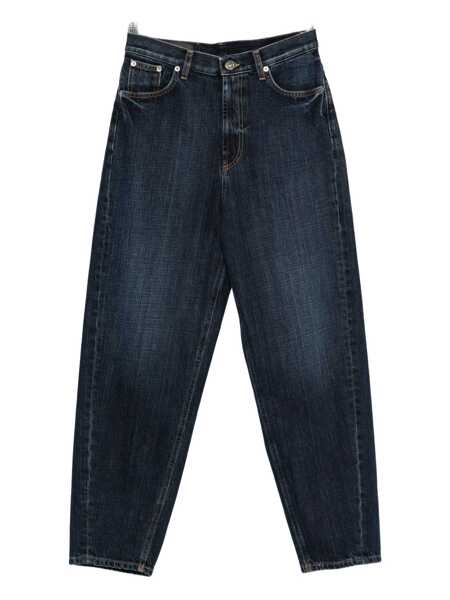 Blugi Dondup Dondup Blue High-Waisted Jeans BLUE Femei (BM 18918495) 1