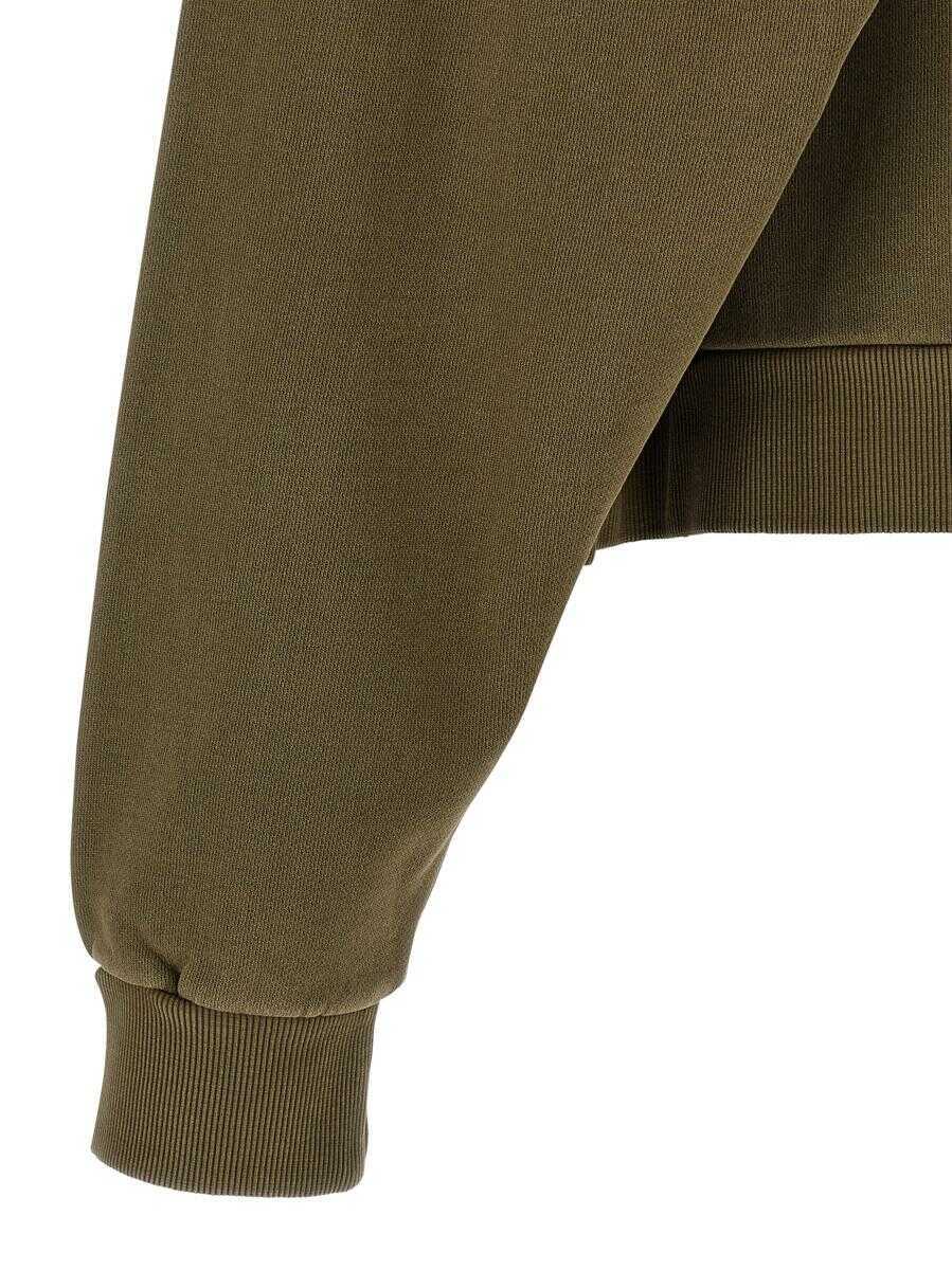 Bluze de trening ENTIRE STUDIOS Entire Studios Eternal Zip Washed Hoodie GREEN Barbati (BM 18918549) 4