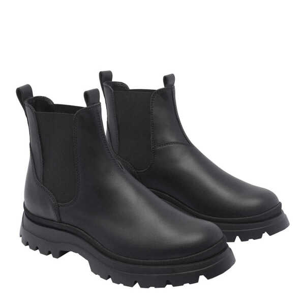 Bocanci Hogan Hogan Boots Black Barbati (BM 18918900) 2