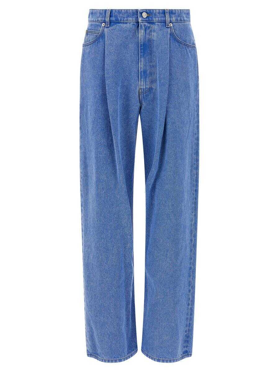Blugi Marni Marni Pleat Jeans BLUE Barbati (BM 18919785) 1
