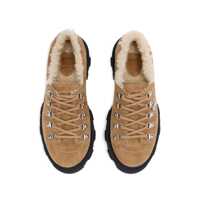 Mocasini Dama pagina 5 - Mocasini Ganni Ganni Suede Derbie Shoes MARRONE CHIARO Femei (BM 18919893) - B-mall.ro